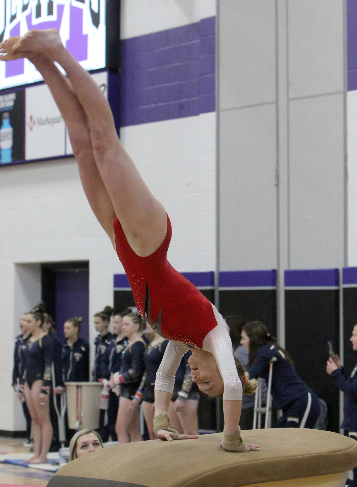 Big Rivers Conference Gymnastics at Eau Claire Memorial 2-22-20